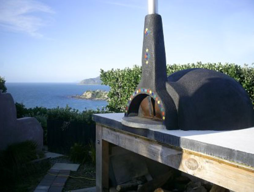 diy outdoor fireplace and pizza oven